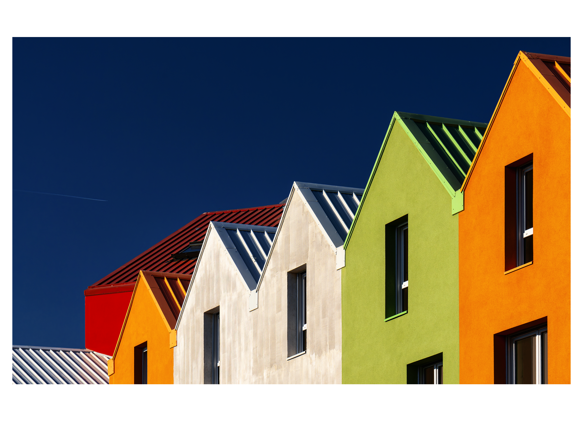 photography art print Poissy architecture modern buildings