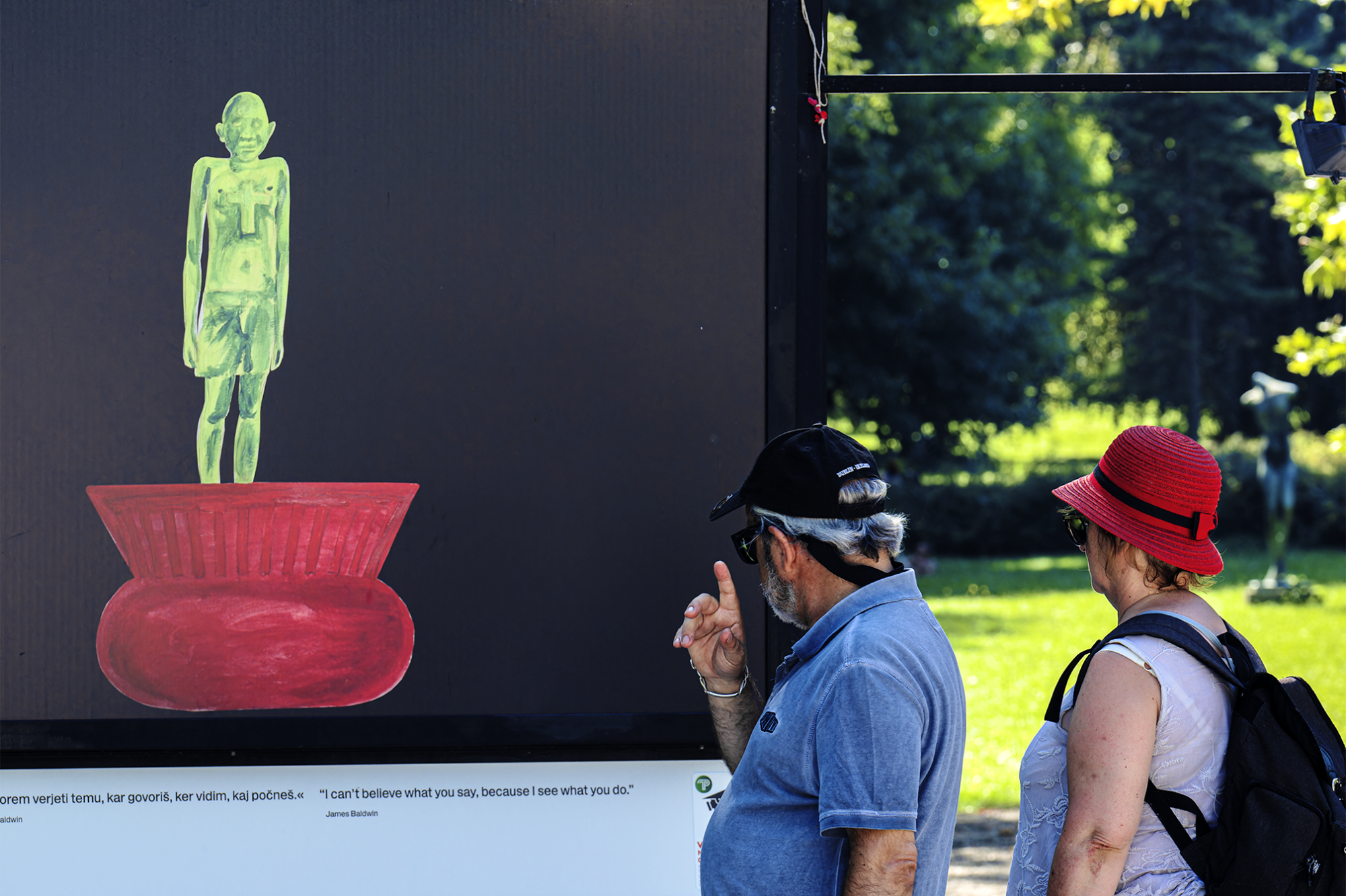 photographie de rue couple exposition jardin culture