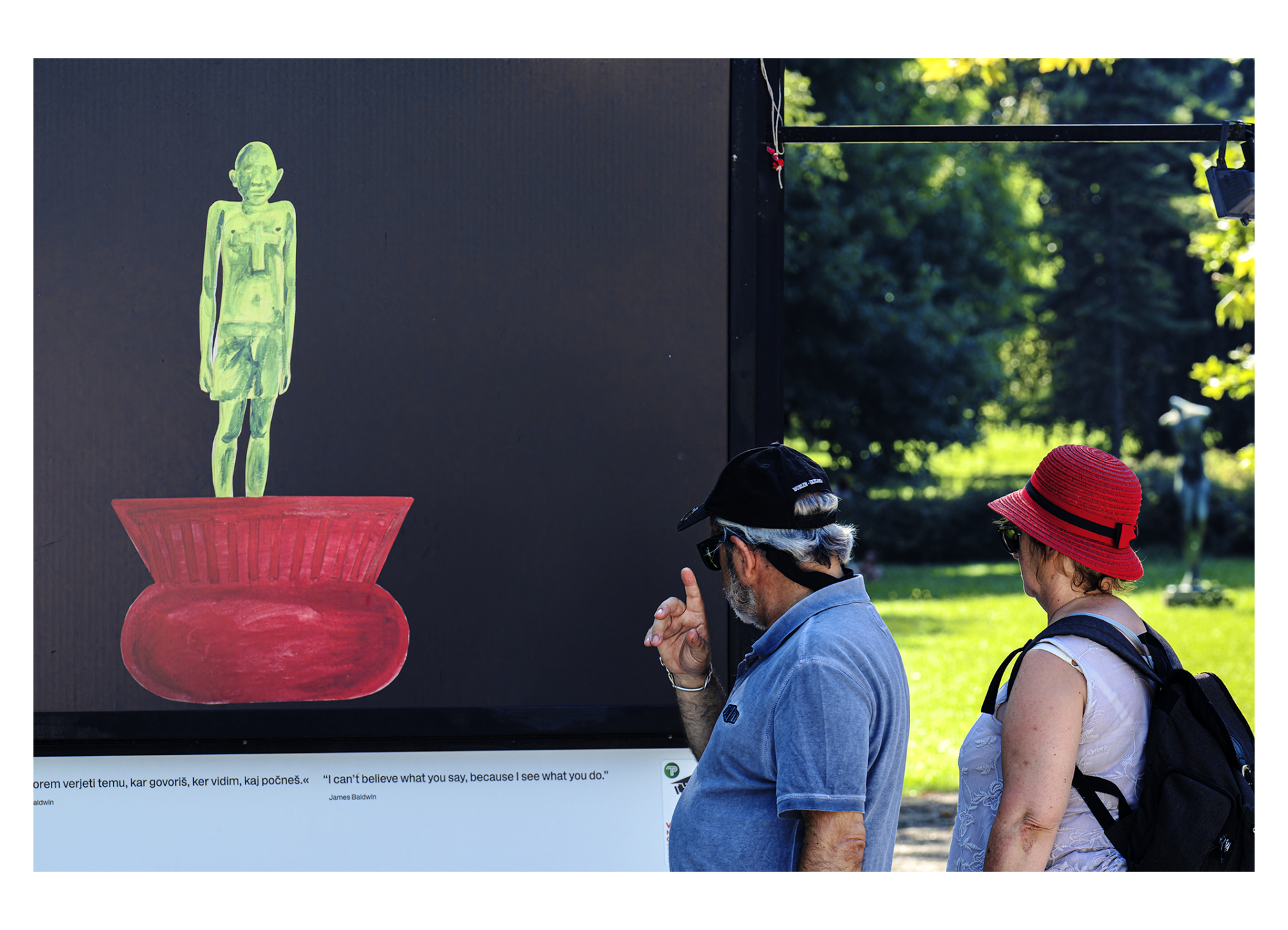 street photography couple exhibition garden culture