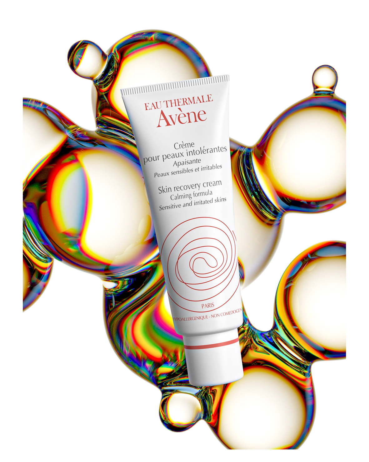 3D illustration in 3ds Max: Avène cream